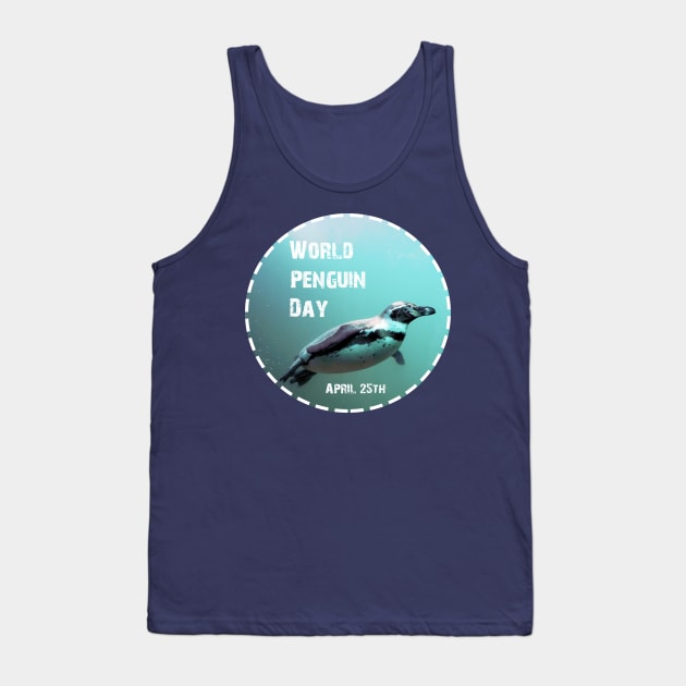 World Penguin Day April 25th Tank Top by Fersan